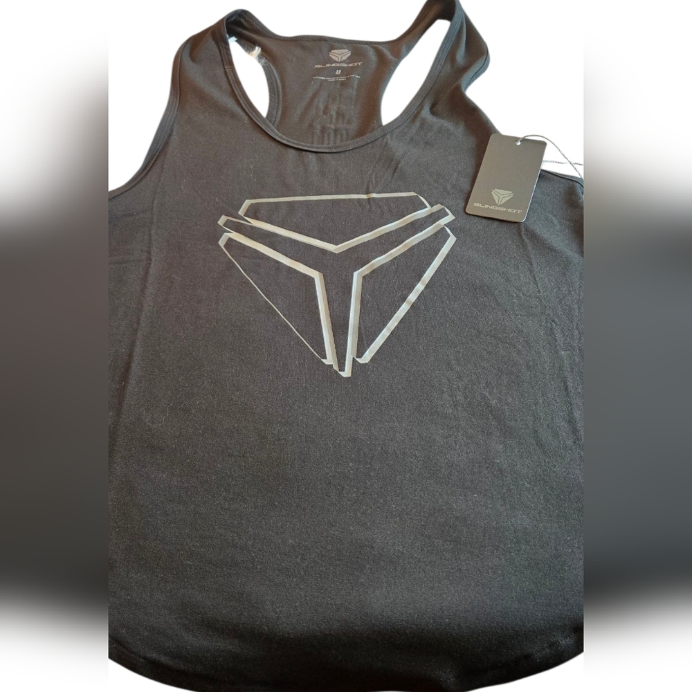 Slingshot Gray Athletic Tank Size Med NWT
